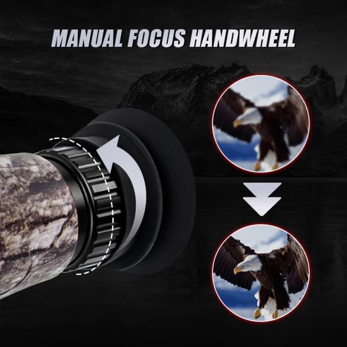 Mantente conectado y registra tus aventuras con este monocular de imágenes térmicas con Wi-Fi AP y capacidad de batería de 4000mAh 9