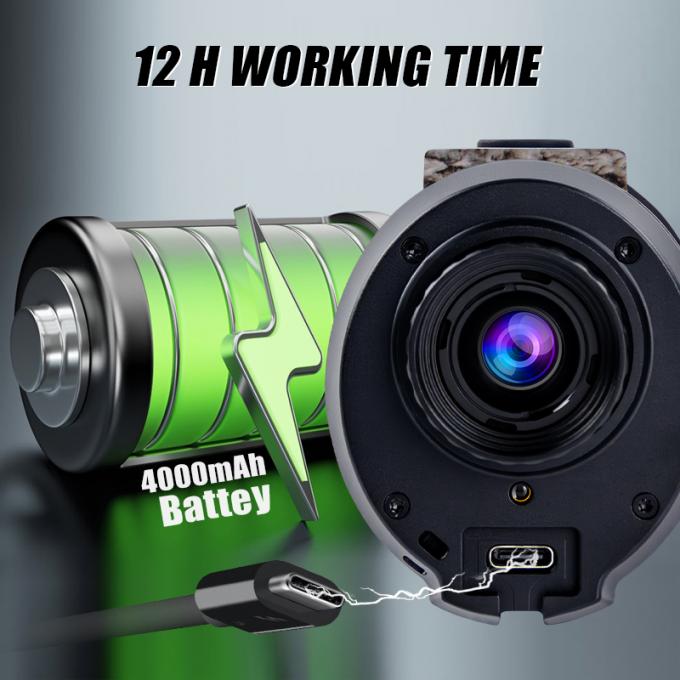 Mantente conectado y registra tus aventuras con este monocular de imágenes térmicas con Wi-Fi AP y capacidad de batería de 4000mAh 6