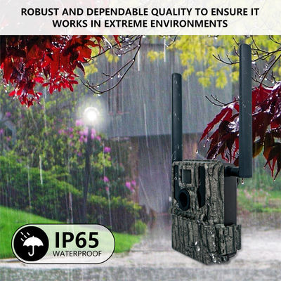 Cámara de rastreo GPS con control remoto por aplicación