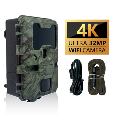 KW866 WIFI Camara a prueba de agua IP67 OEM/ODM 512GB Almacenamiento Tarjeta de memoria SD 32MP 4K fácil de usar