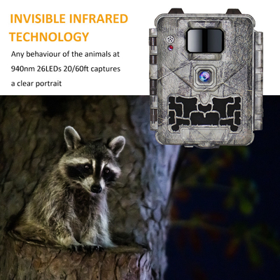 KW561 Trail Infra Cam Mini 30MP 0.25s Velocidad Resolución de vídeo 4K Sensor CMOS impermeable SD Me