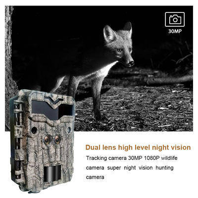 KW698A cámara de rastro de caza de doble lente de 2 sensores cámara de exploración de juegos 4K cámara de visión nocturna