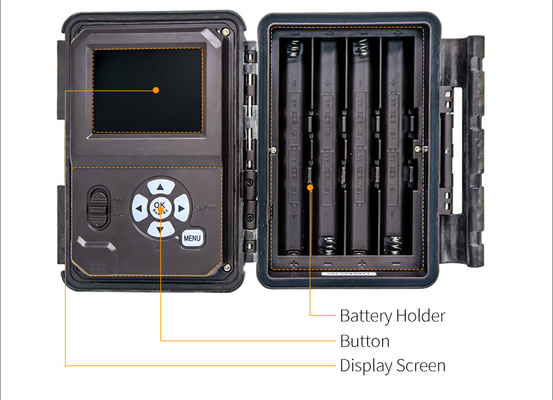 KW788 Trail cámara de caza impermeable 0.1s disparador 4K 32MP visión nocturna cámara infrarroja impermeable