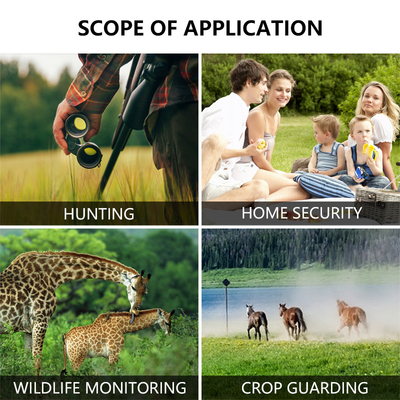 KW865 WIFI cámara oculta impermeable IP67 20MP 0.6s velocidad de activación hasta 512GB de almacenamiento pista de visión nocturna cámara