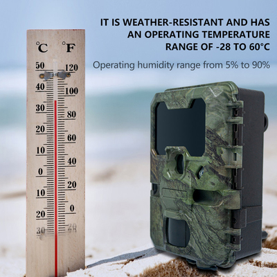 WIFI trail Camera KW866 impermeable IP67 OEM/ODM hasta 512GB Almacenamiento Tarjeta de memoria SD 32MP cámara de vida silvestre 4K