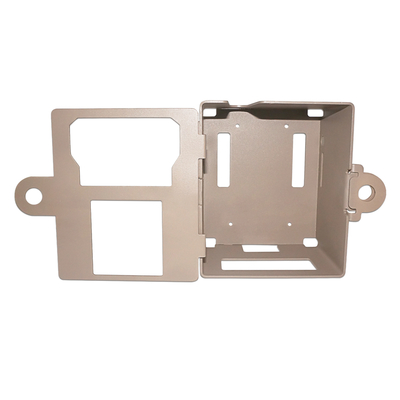KG202 Caja de seguridad de bloqueo de metal de apoyo para caza de vida silvestre Camino de juego forestal cámara sigilosa