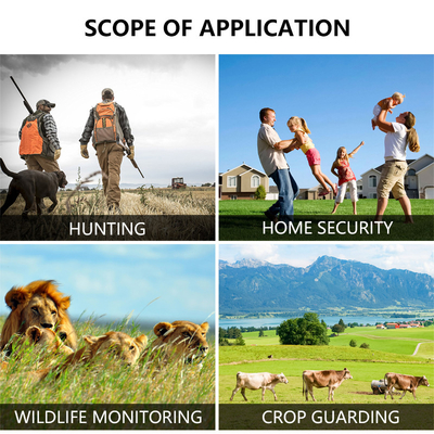 4G cámara de búsqueda de caza KW895 con APP 2K FHD Video 30MP de imagen impermeable IP67 hasta 512GB de almacenamiento para la investigación de la vida silvestre