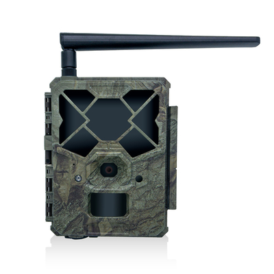 4G cámara de rastreo móvil inalámbrica KW886 imagen de 24MP 1080P video visión nocturna sin luz LED con configuración APP para múltiples aplicaciones