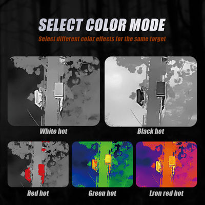 Monocular de imagen térmica de alto rendimiento con super resolución Ai y 10 horas de duración de batería para actividades al aire libre y vigilancia