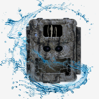 Cámara de caza KW591 sensores duales sin resplandor 1080P resistente al agua IP67 0.4s velocidad de activación hasta 512GB de almacenamiento Cámara de caza