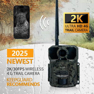2024 Última cámara de prueba inalámbrica 4G KW896 30MP 0.15s velocidad de disparo 100 pies de alcance nocturno IP65 cámara de caza impermeable