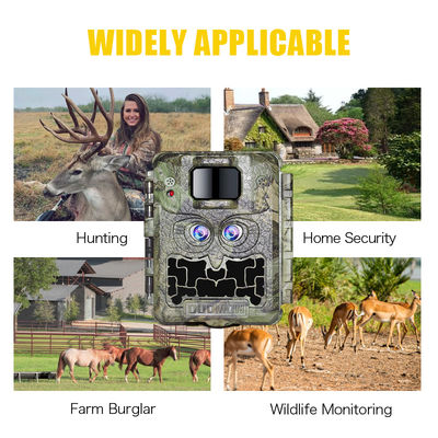 Promoción de ventas 39USD Dual lente/dual sensor Wildlife Game Camera 30MP 1080P Sin resplandor 940nm con sensor de día y noche