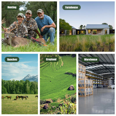 Cámara de alta resolución de sensor de vida silvestre 13MP Cmos Cámara de rastreo de doble lente