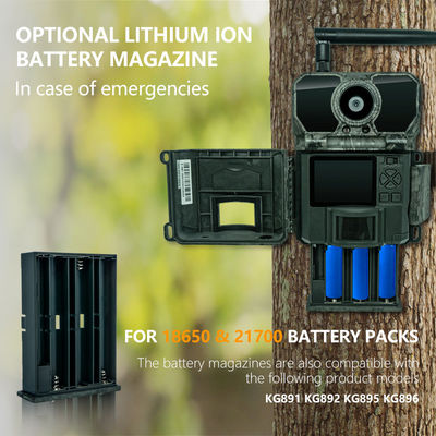 Prenda impermeable inalámbrica Ip65 1080p Hd 180mA de la cámara del rastro del Cmos los 25m IR