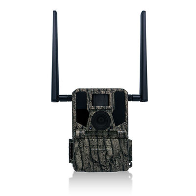 Cámara de rastro 4G que ofrece opciones de montaje versátiles y carcasa resistente a la intemperie, perfecta para tareas de monitoreo en exteriores