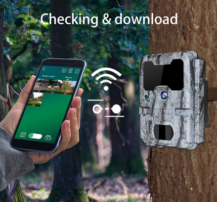 Tarjeta de la cámara 140mA SDHC de 30MP Camo Wifi Surveillance para la supervisión