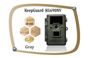 Ensayo de KeepGuard 8MP HD No Glow Night Vision/cámara KG690NV de Kunting