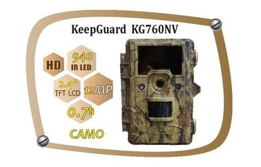 Cámara de 12MP Infrared Digital Wildlife para explorar, KeepGuard 760NV