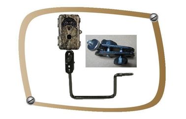Consolas de montaje de la cámara del rastro del caso de la seguridad para la leva de la caza de la fauna