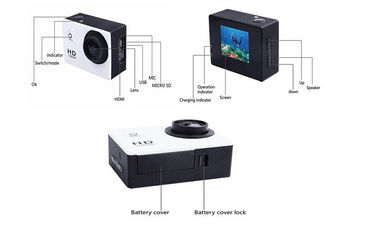 Videocámara llena los 30M que se zambullen Waterproof de la acción de los deportes de WiFi DV 1080P HD