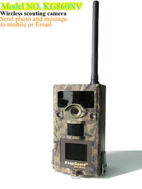 Detección de movimiento de exploración inalámbrica de la cámara de la prenda impermeable IP54 con la exhibición de 2,4 pulgadas