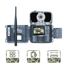 videocámara SMTP los 25m IR MMS GPRS de la acción de los deportes del rastro 4G con Sim Card celular