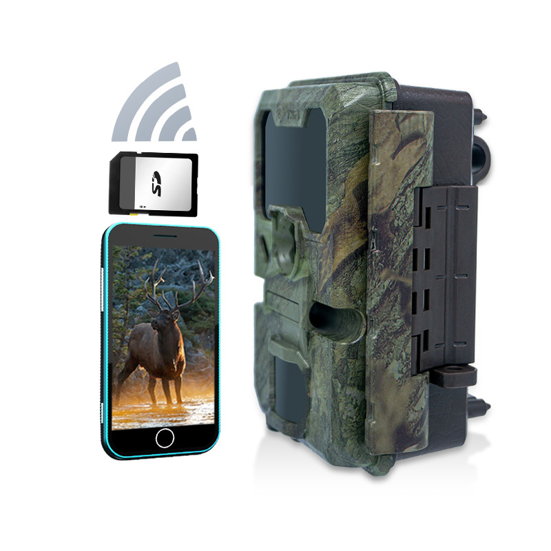 WIFI trail Camera KW866 impermeable IP67 OEM/ODM hasta 512GB Almacenamiento Tarjeta de memoria SD 32MP cámara de vida silvestre 4K