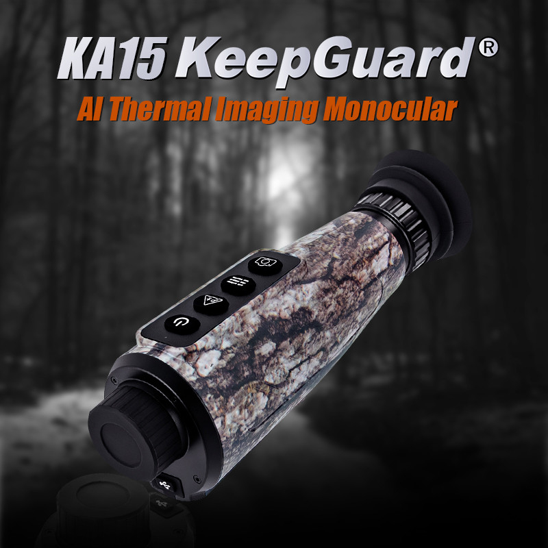 Mantente conectado y registra tus aventuras con este monocular de imágenes térmicas con Wi-Fi AP y capacidad de batería de 4000mAh