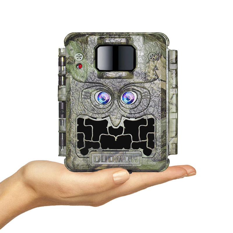 Promoción de ventas 39USD Dual lente/dual sensor Wildlife Game Camera 30MP 1080P Sin resplandor 940nm con sensor de día y noche