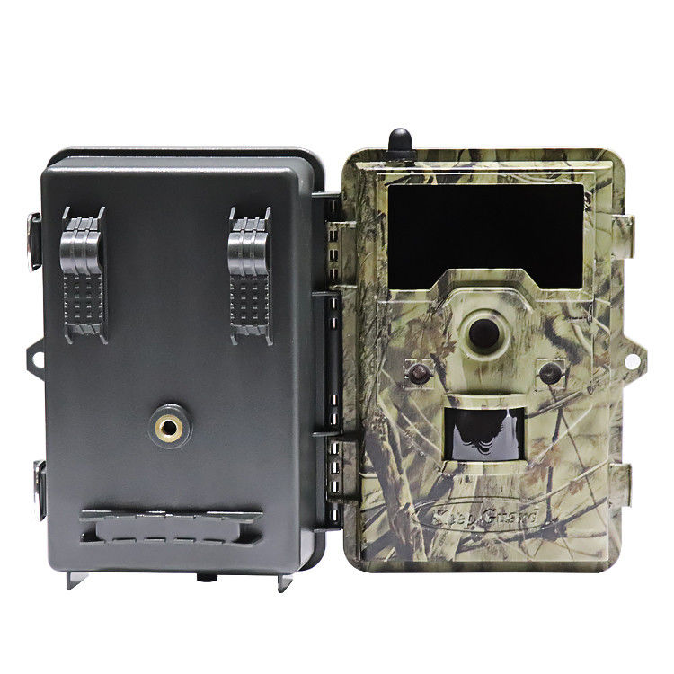 1920*1080P 3G 32 LEDS 6V DC external Trail Camera That Email Pictures / HD Hunting Cameras For Deer