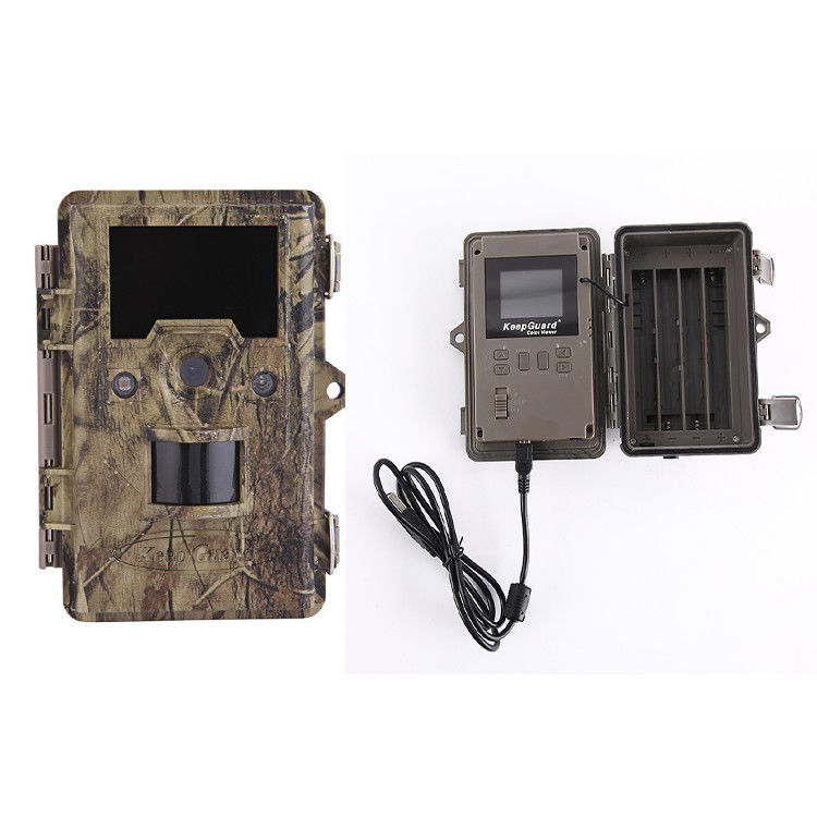 Cámara infrarroja del rastro del camuflaje/cámara impermeable del rastro de la cámara 720P del juego de los ciervos del disparador con 36 LED
